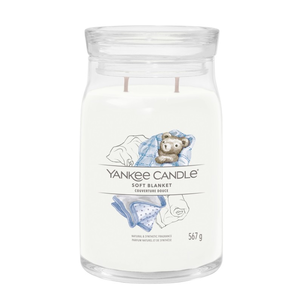 Yankee Candle Signature Świeca w Dużym Słoiku z Dwoma Knotami Soft Blanket Yankee Candle Signature Świeca w Dużym Słoiku z Dwoma Knotami Soft Blanket