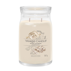 Yankee Candle Signature Świeca w Dużym Słoiku z Dwoma Knotami Warm Cashmere Yankee Candle Signature Świeca w Dużym Słoiku z Dwoma Knotami Warm Cashmere