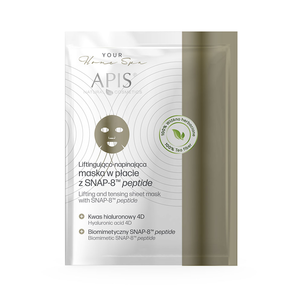 APIS Maska w Płacie Liftingująco-Napinająca z SNAP-8 Peptide APIS Maska w Płacie Liftingująco-Napinająca z SNAP-8 Peptide