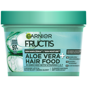 Garnier Fructis Hair Food Maska do Włosów Aloe Vera 400ml