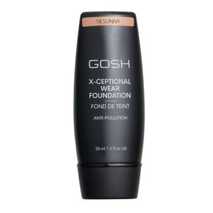 GOSH Długotrwały podkład X-CEPTIONAL WEAR Sunny 18 GOSH Długotrwały podkład X-CEPTIONAL WEAR Sunny 18