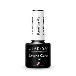 Claresa Extend Care 5w1 Baza Hybrydowa Keratin #5 Claresa Extend Care 5w1 Baza Hybrydowa Keratin #5
