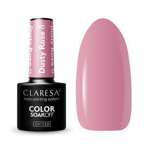 Claresa Lakier Hybrydowy Dusty Rose 8 Claresa Lakier Hybrydowy Dusty Rose 8