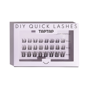 TAPTAP Kępki Rzęs DIY V-Shape C-MIX 10/12/14mm 24 szt.