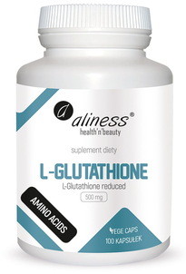 Aliness L-Glutathione Suplement Diety 100 Kapsułek Aliness L-Glutathione Suplement Diety 100 Kapsułek