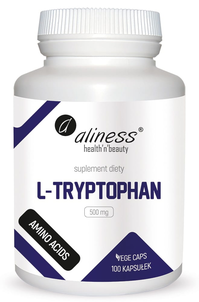 Aliness L-Tryptophan Suplement Diety 100 Kapsułek
