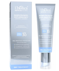 L'biotica Estetic Clinic Oxy Treatment Nawilżająco-Dotleniający Dermo Zabieg Krem na Dzień SPF30 35ml L'biotica Estetic Clinic Oxy Treatment Nawilżająco-Dotleniający Dermo Zabieg Krem na Dzień SPF30 35ml