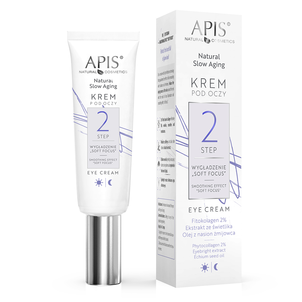 APIS Natural Slow Aging Krem pod Oczy Step 2 Wygładzenie Soft Focus 15ml APIS Natural Slow Aging Krem pod Oczy Step 2 Wygładzenie Soft Focus 15ml