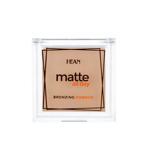 HEAN Matte All Day Bronzing Puder Brązujący 055 HEAN Matte All Day Bronzing Puder Brązujący 055