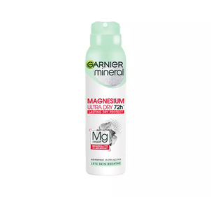 Garnier Mineral Antyperspirant Magnesium Ultra Dry 72h 150ml Garnier Mineral Antyperspirant Magnesium Ultra Dry 72h 150ml