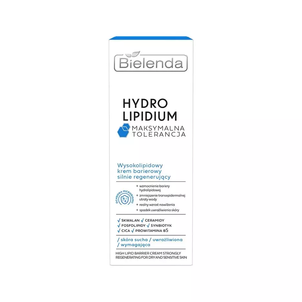 Bielenda Hydro Lipidium Wysokolipidowy Krem Barierowy Silnie Regenerujący 50ml Bielenda Hydro Lipidium Wysokolipidowy Krem Barierowy Silnie Regenerujący 50ml