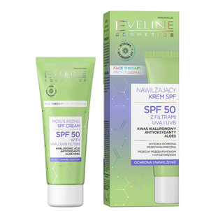 Eveline Nawilżający Krem SPF50+ 30ml Eveline Nawilżający Krem SPF50+ 30ml