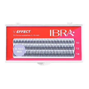 IBRA Makeup Zestaw Kępek V Effect C 0,10-C MIX
