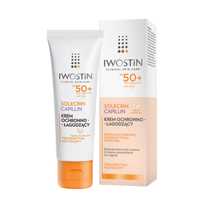Iwostin Solecrin Capillin Krem Ochronno Łagodzący SPF50+ 50ml