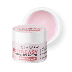 Claresa Żel Budujący Soft & Easy Sweet Sugar 12g Claresa Żel Budujący Soft & Easy Sweet Sugar 12g