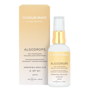 Sensum Mare Algodrops Satin Emulsja Ochronna SPF50 50ml Sensum Mare Algodrops Satin Emulsja Ochronna SPF50 50ml