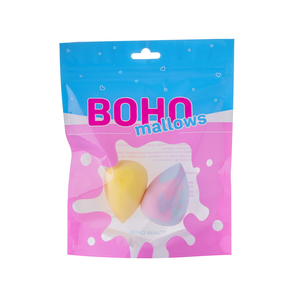 Boho Beauty Bohomallows Zestaw Gąbek do Makijażu Pink Sugar + Lemon