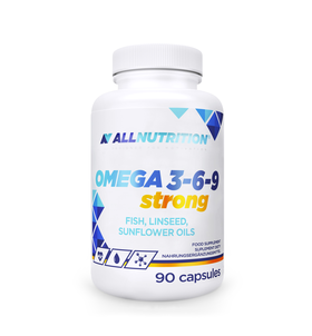 ALLNUTRITION Omega 3-6-9 Strong Suplement Diety 90 Kapsułek