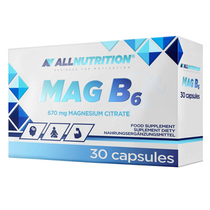 ALLNUTRITION MAG B6 Suplement Diety Magnez 30 Kapsułek