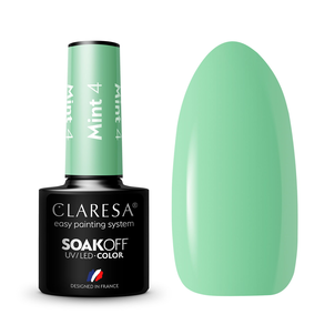 Claresa Lakier Hybrydowy Mint 4 Claresa Lakier Hybrydowy Mint 4
