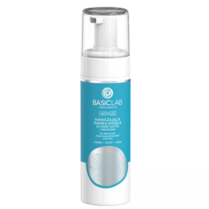 BasicLab Micellis Nawilżająca Pianka do Mycia Twarzy 150ml