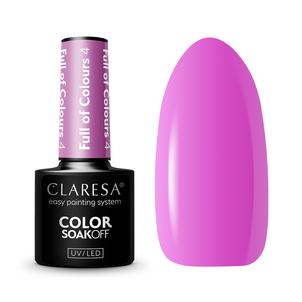Claresa Lakier Hybrydowy Full of Colours 4