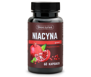 Skoczylas Niacyna Witamina B3 Granat Suplement Diety 60 Kapsułek