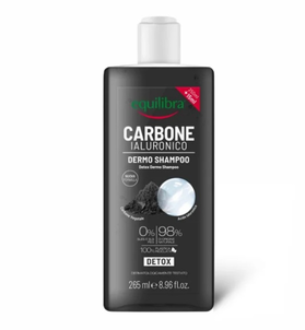 Equilibra Carbone Szampon z Aktywnym Węglem i Kwasem Hialuronowym 265ml Equilibra Carbone Szampon z Aktywnym Węglem i Kwasem Hialuronowym 265ml