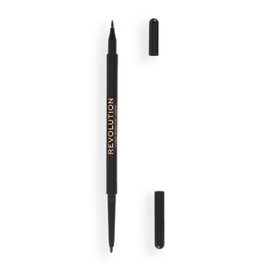 Makeup Revolution Felt & Kohl Eyeliner Duo Brown Makeup Revolution Felt & Kohl Eyeliner Duo Brown