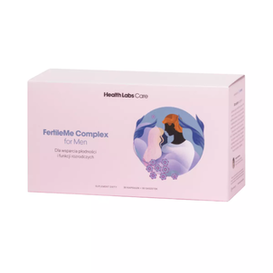 Health Labs Care FertileMe Complex Suplement Diety dla Mężczyzn Wsparcie Płodności i Funkcji Rozrodczych