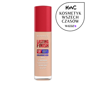 Rimmel Lasting Finish Hyaluronic SPF20 Podkład 010 Rose Ivory