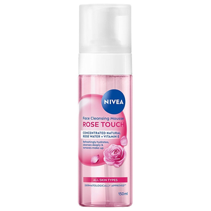 NIVEA Rose Touch Pianka Oczyszczająca z Organiczną Wodą Różaną 150ml