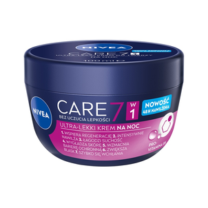 NIVEA CARE 7w1 Lekki Krem do Twarzy Na Noc 100ml