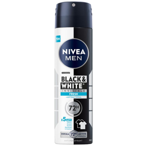 NIVEA MEN Black & White Fresh Antyperspirant Spray 150ml