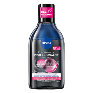 NIVEA Profesjonalny Dwufazowy Płyn Micelarny Makijaż Wodoodporny 400ml