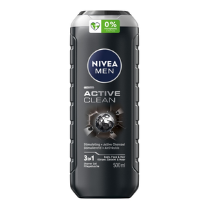 NIVEA MEN Active Clean Żel pod Prysznic 500ml