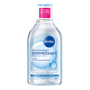 NIVEA Pielęgnujący Płyn Micelarny Cera Normalna i Mieszana 400ml NIVEA Pielęgnujący Płyn Micelarny Cera Normalna i Mieszana 400ml