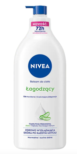 NIVEA Łagodzący Balsam do Ciała z Aloesem z Pompką 625ml