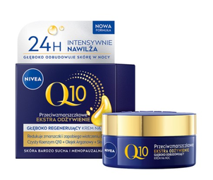 NIVEA Q10 Głęboko Regenerujący Krem na Noc 50ml