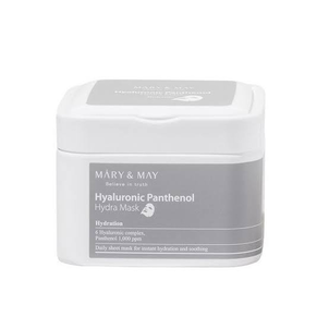 Mary & May Hyaluronic Panthenol Hydra Mask Maski do Twarzy 30 Sztuk