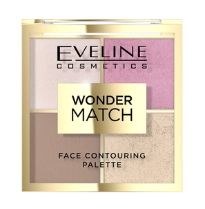 Eveline Wonder Match Paleta do Konturowania Twarzy 01