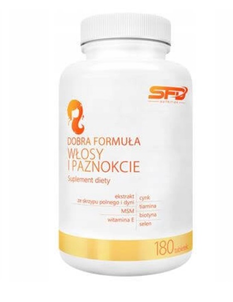 SFD Dobra Formuła Suplement Diety na Włosy i Paznokcie 180 Tabletek