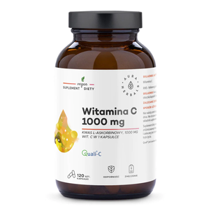 Aura Herbals Witamina C 1000mg Suplement Diety 120 Kapsułek Aura Herbals Witamina C 1000mg Suplement Diety 120 Kapsułek