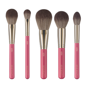 Boho Beauty Rose Touch Zestaw 5 Pędzli do Makijażu Twarzy