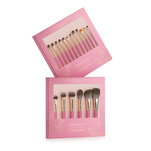 Boho Beauty x Marzena Tarasiewicz Zestaw 18 Pędzli do Makijażu Twarzy i Oczu Boho Beauty x Marzena Tarasiewicz Zestaw 18 Pędzli do Makijażu Twarzy i Oczu