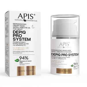 APIS Depiq Pro System Depigmentująca Kremo-Maska na Noc 50ml