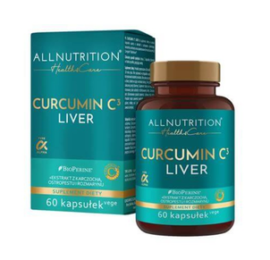 ALLNUTRITION Health&Care Curcumin C3 Liver Suplement Diety 60 Kapsułek