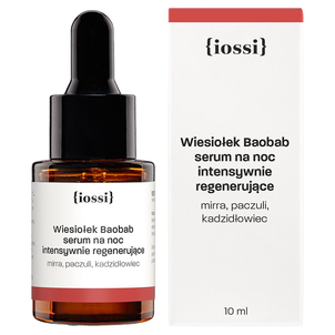 IOSSI Serum na Noc Intensywna Regeneracja - Wiesiołek & Baobab 10ml IOSSI Serum na Noc Intensywna Regeneracja - Wiesiołek & Baobab 10ml