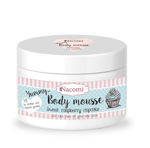 Nacomi Odżywczy Mus do Ciała Malinowa Babeczka 180ml