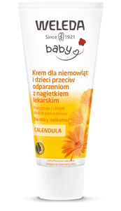 Weleda Baby Krem Przeciw Odparzeniem dla Niemowląt i Dzieci z Nagietkiem Lekarskim 75ml Weleda Baby Krem Przeciw Odparzeniem dla Niemowląt i Dzieci z Nagietkiem Lekarskim 75ml